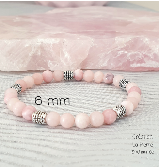 Bracelet en Opale Rose...