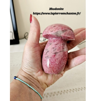 Rhodonite champignon , qualité AAA.