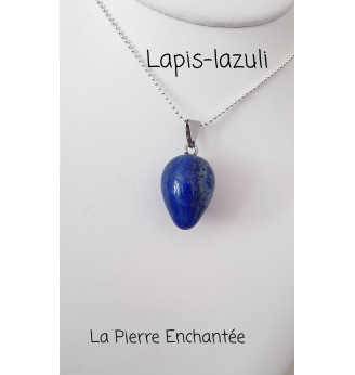Pendentif en Lapis-lazuli.