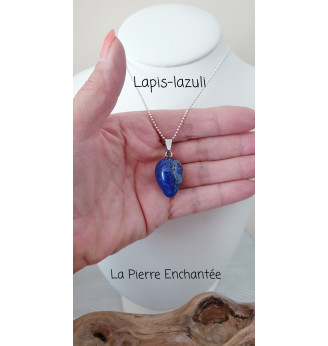 Pendentif en Lapis-lazuli.