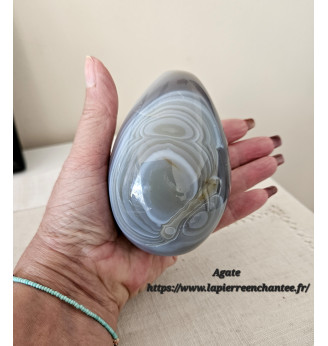 Agate, oeuf.