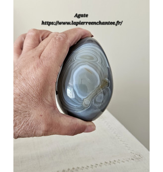 Agate, oeuf.
