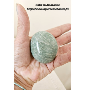 Amazonite, galet .