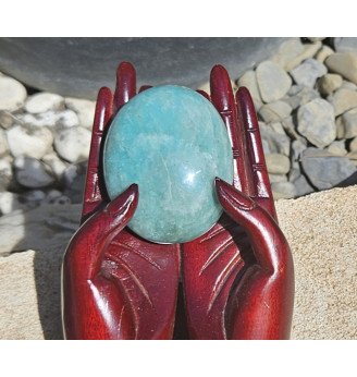 Amazonite, galet.