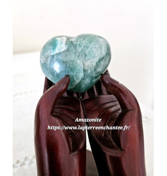 Amazonite, cœur.
