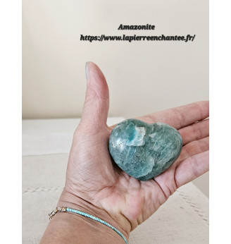 Amazonite, cœur.