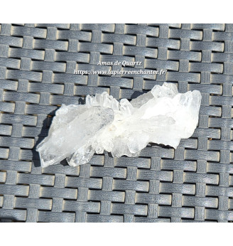 Amas de Quartz, pointes .