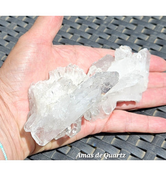Amas de Quartz, pointes .