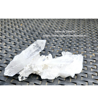 Amas de Quartz, pointes .