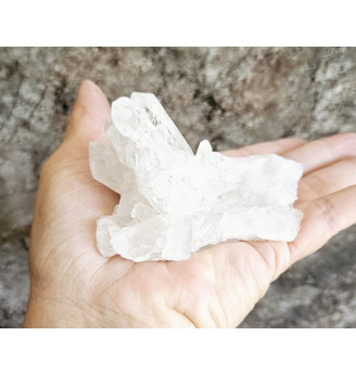 Amas de Quartz, druse de Cristal.