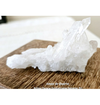 Amas de Quartz, druse de Cristal.