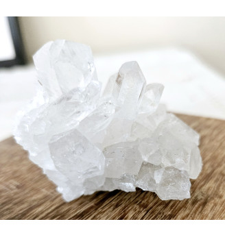 Amas de Quartz, druse de Cristal.