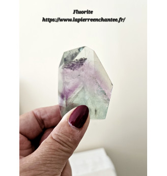 Fluorite verte et violette .