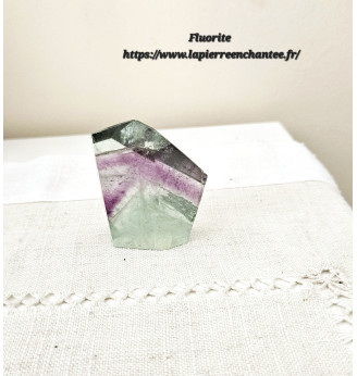 Fluorite verte et violette .
