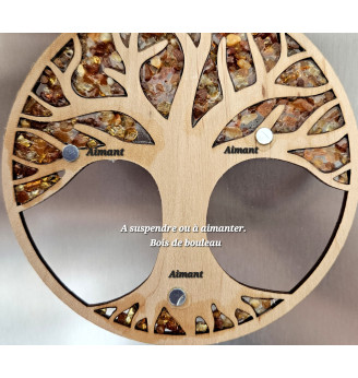 Arbre de vie en Ambre de la Baltique.