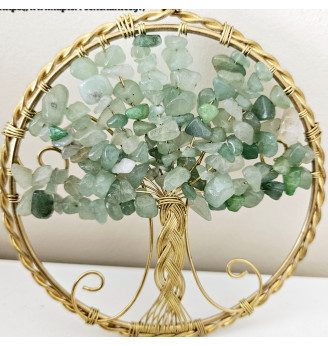 Arbre de vie pour suspendre en Aventurine.