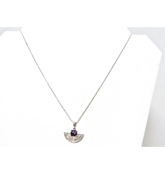 Pendentif Charoïte – Argent 925 – Bijou Apaisant et Transformation