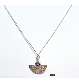 Pendentif Charoïte – Argent 925 – Bijou Apaisant et Transformation