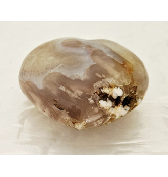 Agate Fleur , coeur.