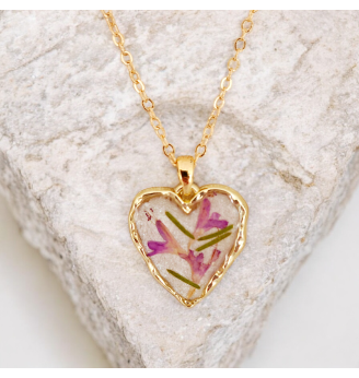 Pendentif en Résine , coeur...