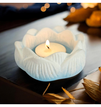 Photophore,bougeoir Lotus...