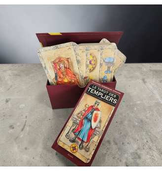 Tarot des Templiers – Jeu d’occasion en bon état