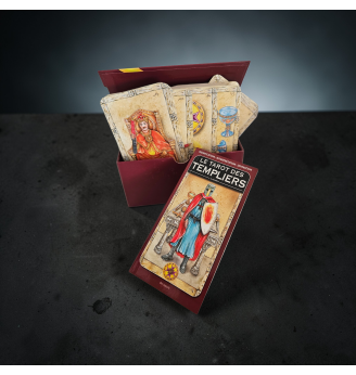 Tarot des Templiers – Jeu d’occasion en bon état