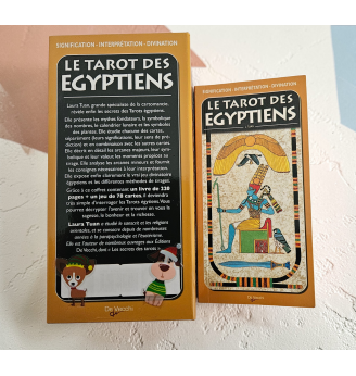 Tarot des Égyptiens – Coffret d’occasion en bon état