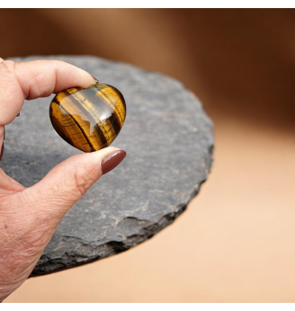 Œil de Tigre Cœur  – Force et Protection