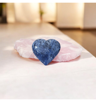 Sodalite Naturelle  cœur...