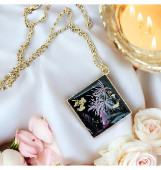 Pendentif en Résine Cristal...