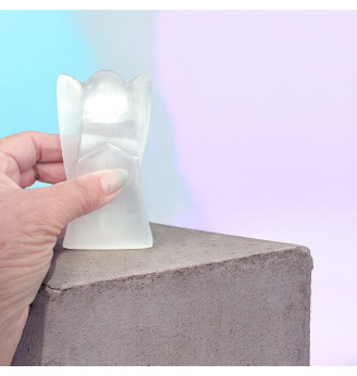 Sélénite Ange – Pierre de Sérénité, Purification et Protection