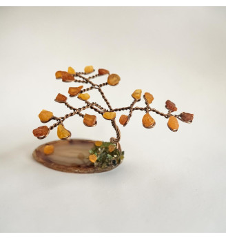 Arbre de vie mini en Ambre,...