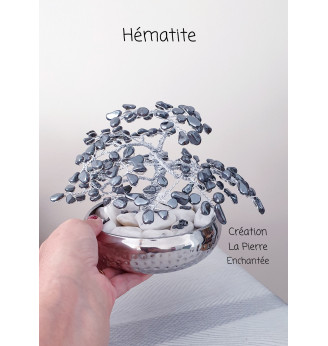 Arbre de vie en Hématite .