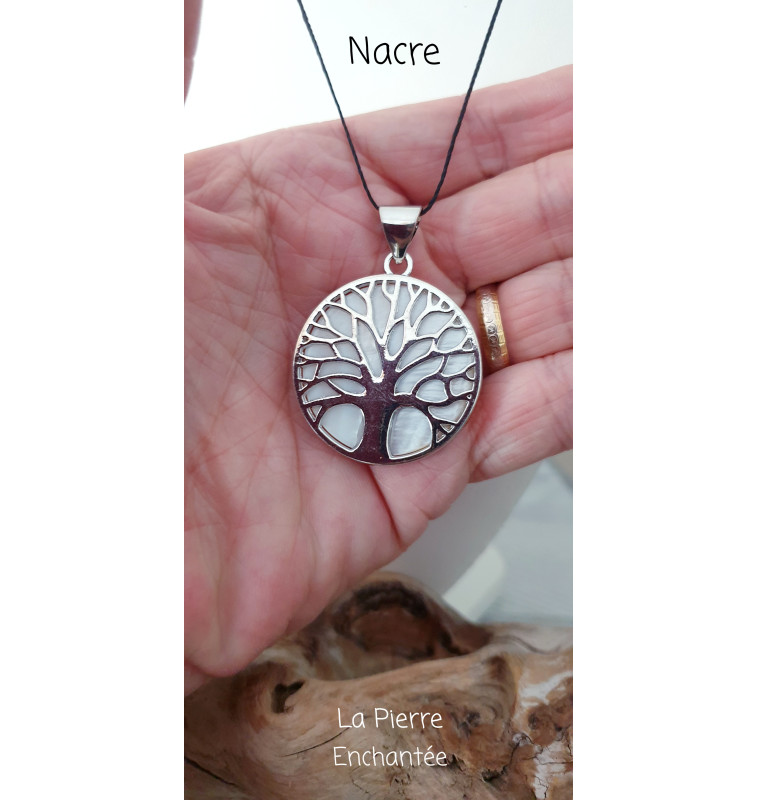 Pendentif Arbre De Vie - Symbole De Croissance Et De Lien, Neuf Sans Emballage