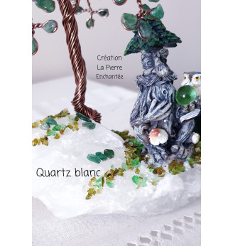 Arbre de vie en Aventurine , Esprit de la Forêt .